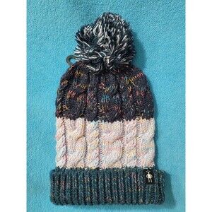 Smartwool Kids Isto Beanie Purple Eclipse Heather L/XL NWOT Merino wool